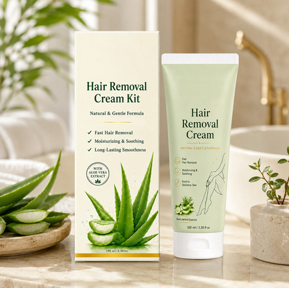 Natural Gentle Hair Removal Cream | For Women & Men, Sensitive Skin